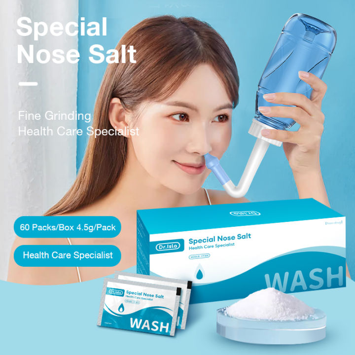 Dr.isla YT310 4.5g Nasal Wash Salt Nose Cleaner's Antibacterial Powder ...