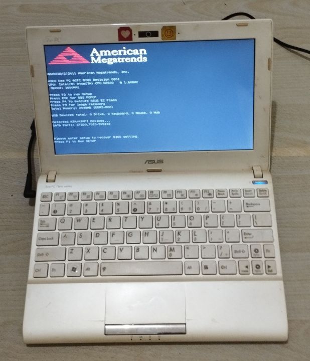 Notebook Asus Eee PC 1025C Intel Atom DDR3