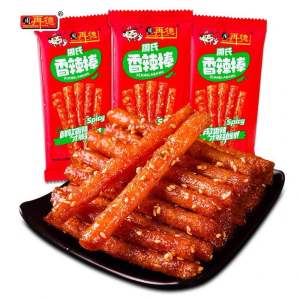 (HALAL) 周再德 香油条 Latiao Mini Xiang You Tiao Spicy 30gr Kenyal dan Pedas