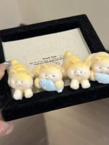 Cute Cat Fish Hair Clip Velvet Hair Accessories Girls Side Bangs Duckbill Cartoon Hair Decorations Sweet Style Middle Length Hair