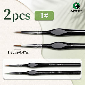 Maries 2pcs Fine Micro Paint Brush11 Sizes Detail Paintbrushes for Number PaintingAcrylicCraftMini FigureRock for Artists