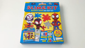 Marvel Spidey & Amazing Friends Slime Kit & Activity Book Gift Set To Do Arts & Crafts For Kids