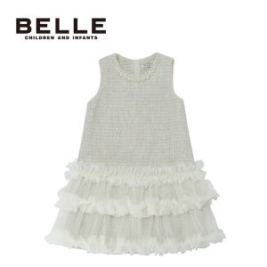 Little Girl Princess Style Dress Lace Vest