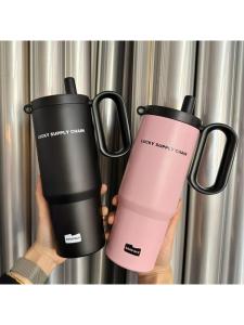 MOLORE | Luxurious Evening Large Capacity Vacuum Flask Straw Cup Car Use 316 Stainless Steel