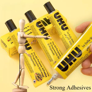 20/35/125ml UHU All Purpose Glue Transparent Liquid Non-Toxic Universal for Glass Plastic Fabric Jewelry Craft DIY Adhesive Glue