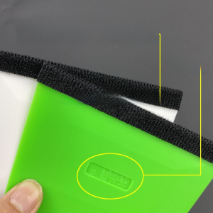 Big Dipper Trapezoidal Scraper Double-Sided Soft Scraper Car Film Colorful Auto Film Invisible Car Clothing Square Scraper Large LED Light Membrane Tool