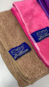 ผ้าเช็ดรถ ผ้าเช็ดแวกซ์ ผ้าเอนกประสงค์ ผ้าไมโครไฟเบอร์ ขนาด 40 x 40 cm 300 GSM