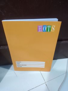 writing notebook 80 leaves /red & blue lines for kindergarten and grade 123( 1 bundle/ 10 notebooks)assorted colors / random brand( hotspixelinspirep1pixel)