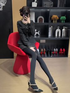 CHANGTONG | Stunning OOTD K Fashion Outfit Blazer and Pencil Skirt Set