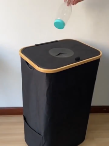 Foldable Recyclable Storage Container 100L Large Capacity  Oxford Cloth Recycling Bin