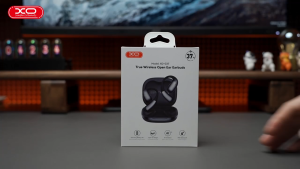 XO new Bluetooth G37 Leather Pattern Charging Compartment Al LIVE Translate OWS Headset