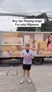 PRESTIGE 5pcs Fhiyang Milky Bar Soap Whitening Moisturizing Body Soap 75grams