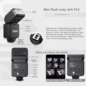 Ulanzi | Đèn Flash Máy Ảnh Di Động