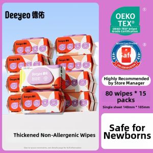 DEYOU | Newborn Baby Hand and Mouth Cleaning Family Use Wet Wipes