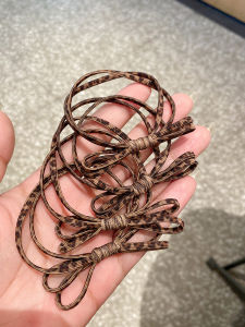 Dây Buộc Tóc Thắt Nút Bướm Đàn Hồi Cao Không Gây Hại Cho Tóc Cho Phụ Nữ Dây Buộc Tóc Đuôi Ngựa Họa Tiết Da Báo Đơn Giản Hàng Ngày