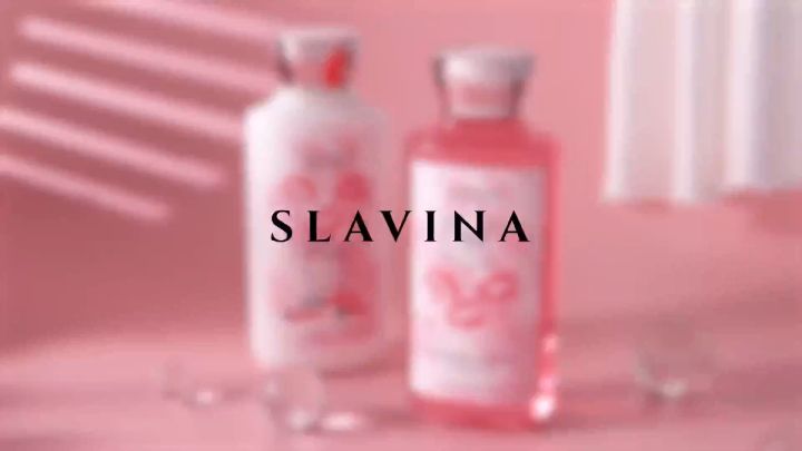SLAVINA Body Lotion First Kiss + Endless Blossom (Floral Addict) by Nagita Slavina - Handbody 10% Niacinamide with Serum Burst Glutathione Moisturizing Whitening