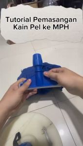 Set Alat Pel Lengkap (Mop Holder + Kain + Gagang + Hand Grip)