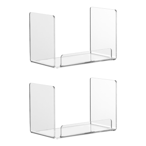 Acrylic Transparent Makeup Storage Box Bathroom Skin Care Product Organizer Desktop Mask Holder Rectangular Plastic Case