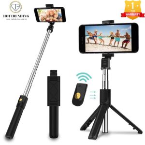 Phụ Kiện Chuẩn Gậy Chụp Ảnh Bluetooth Tripod K07 – gậy selfie livestream cao 72cm