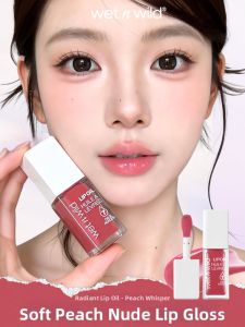 wetnwild | Peach Colored Sweet Korean Style Non-Stick Cup Water Glow Lip Gloss