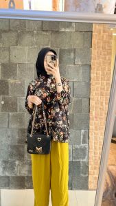 setelan wanita blus KIRANA//two piece set wanita dewasa//pakaian wanita terbaru