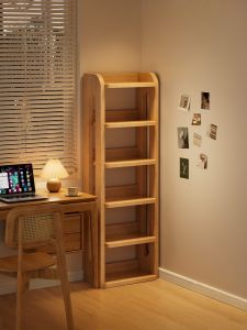 ZHUSHANXIA | Solid Wood Multipurpose Bookshelf