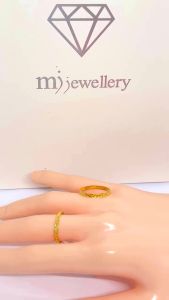 [Online Exclusive] MJ Jewellery 375/9K Gold Ring C012