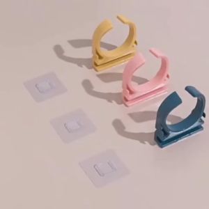 Giá treo máy sấy tóc đa năng treo đồ nhà tắm bàn trang điểm My Home DN218