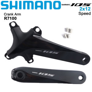 Shimano 105 R7100 Crank Arm 2x12 Speed Road Bike Bicycle Crank Arm Right And Left Side Drive Side 110BCD 165MM 170MM 172.5MM 175MM Original Bike Bicycle Parts
