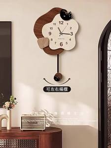 YIYUXUAN | Silent Vintage Cat Wall Clock