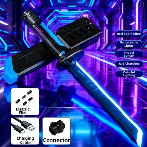 BABYSHOME | Laser Glowing Double-Edged Sword Toy