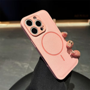 Suede Magnetic Leather iPhone Case Shockproof