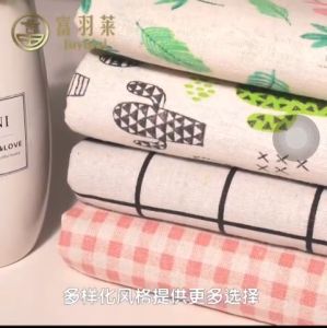 [Nhiều mẫu] Khăn bàn vải Canvas May Viền Ren Ngẫu Nhiên KB025