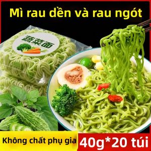 Mì Thân Thiện Với Người Đái Tháo Đường Với Lá Dâu Tằm Khổ Qua Cây Cải Xanh