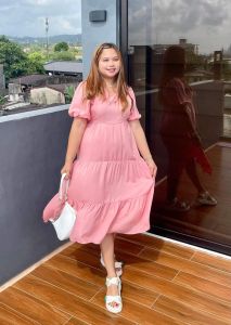 MADJs KATNIG DRESS PLUS SIZE CHALLIS FABRIC| M TO XL