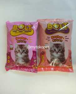 BOLT KITTEN 1KG MOTHER KITTEN 500G - Makanan Khusus ANAK KUCING Dan IBU KUCING HAMIL MENYUSUI