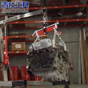 Load Leveler Heavy Duty Engine Load Leveller with Chain Hook Engine Crane Support Bar Automotive Garage Tool