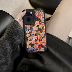 Silicone Phone Case for OPPO Reno7 Reno5 pro Findx8/x9 Full Lens Coverage Protection Womens Style Anti-Fall Shockproof