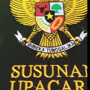 Map Upacara Bordir + 10 Selendang Petugas Upacara