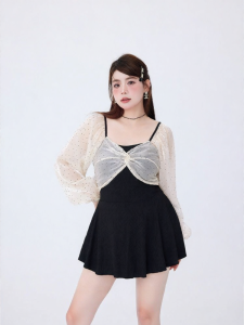 Agliondy | Slimming Conservative One-Piece Swimsuit