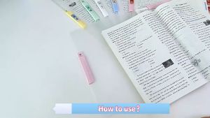 8K/A3/A4 Clipb Board Long with Double Clip Transparent File Folder Organizer with Insert Bag 5Pcs/Set