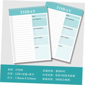 A5 Agenda Planner Notebook Secret Diary Weekly Goal Habit SC