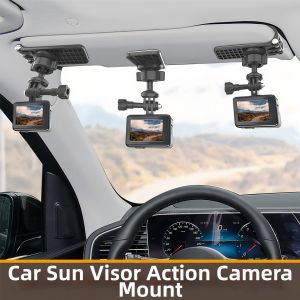 WEIDONGFANG | Car Sun Visor Mount for Action Camera 5 Pro/4 Ace Pro 2 Osmo Nano