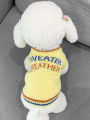 Autumn Winter Knitted Sweater for Dogs Cats Yorkie Pet Clothes Warm Woolen Yarn Teddy Pomeranian Bichon Puppy Pet Apparel. 