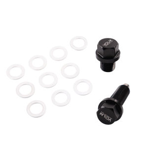 Volm logo Haldex Strong Magnetic Sump Plug Set For Audi S3 RS3 TTRS VW GOLF MK6 R MK7 R MK8 R