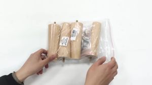 4 Set Height Wood Furniture Legs 8/15/20cm Straight Angle Furniture Feet Home Office Sofa Table Chair Legs