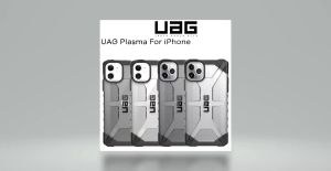 A2ZSHOP iPhone 11 /  iPhone11  {จัดส่งจากไทย} UAG Plasma เคส [หน้าจอ นิ้ว] Plasma [น้ำแข็ง] ขรุขระโปร่งแสงบางเฉียบทหารวา เคสโทรศัพท์ฝ