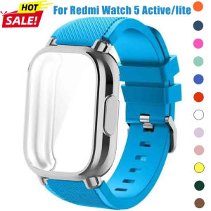 Case+silicone Strap for Redmi Watch 5 Active/lite TPU Screen Protector Cover for Redmi Watch 5 Active Band Sports Soft Wristband