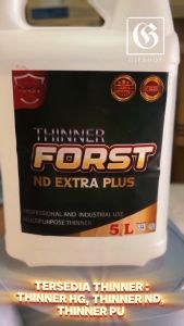 Thinner Forst ND Extra Plus Galon 5L High Quality