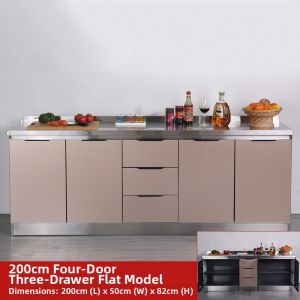 Custom Combination Kitchen Cabinet